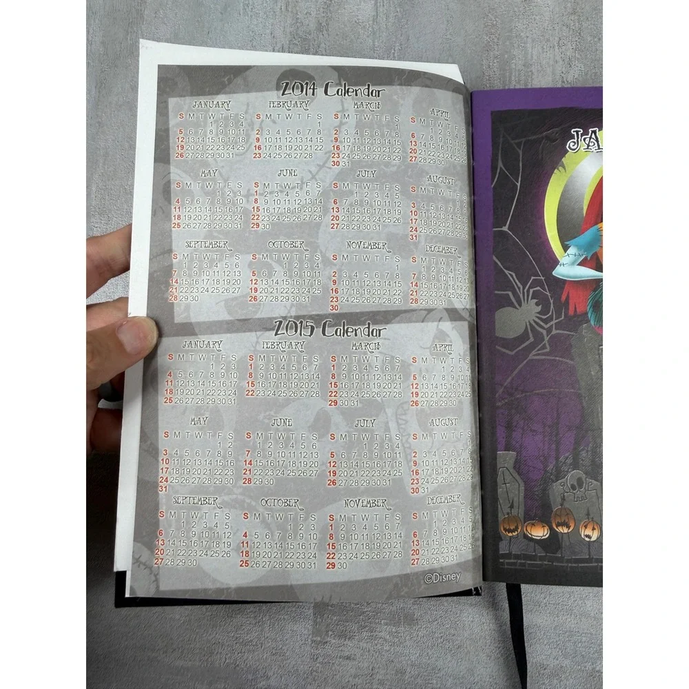 Disney Nightmare Before Christmas Jack Skellington Journal Planner Sticker Sheet